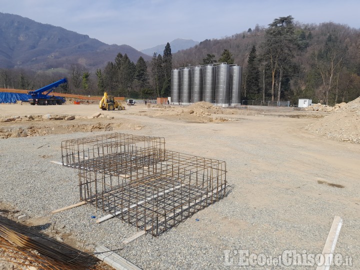 Val Pellice: nuovo stabilimento di acque minerale alla "Pontevecchio" del Gruppo Damilano