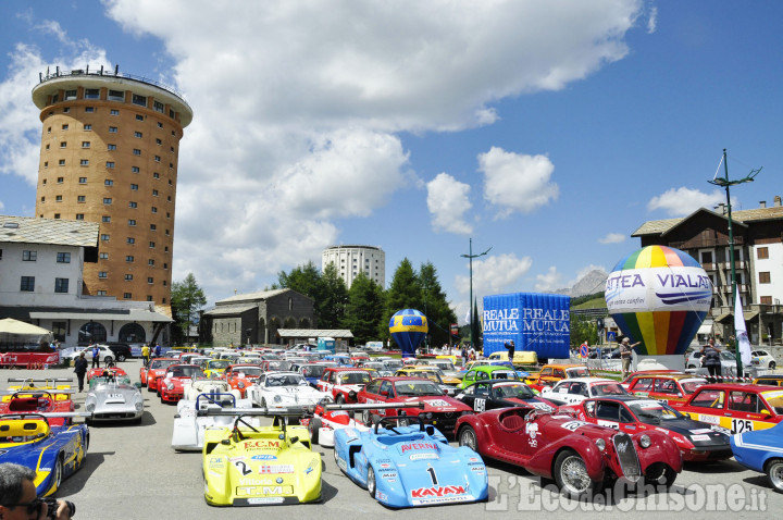 Cesana Sestriere, rombo di motori e interruzioni sulla ex statale 23 