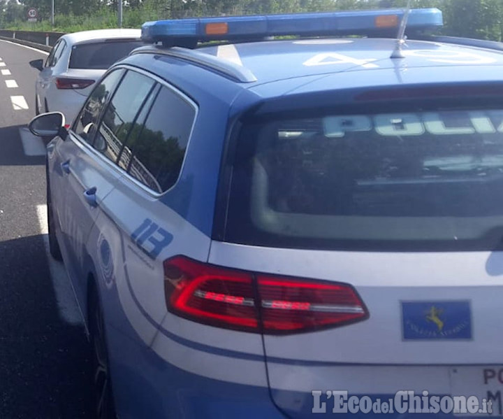 Nichelino: ubriaca e contromano sulla tangenziale sud, fermata dalla Polizia stradale