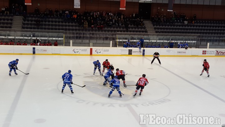 Hockey ghiaccio, rimonta vincente della Valpe: a Torino s&#039;inchina Fassa
