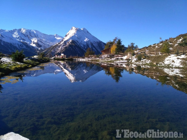 La foto vincitrice della settimana: Usseaux, cartolina da Pian dell&#039;Alpe