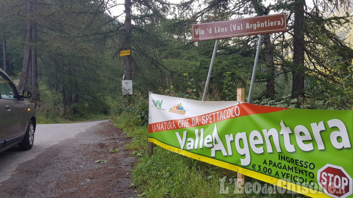 Valle Argentera; dal 29 giugno al 1 settembre pedaggio per i mezzi a motore