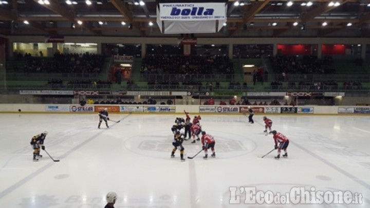 Hockey ghiaccio, due volte Beca per la Valpe ed è parità dopo due tempi