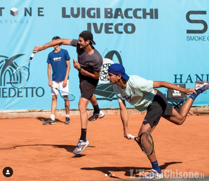Internazionali d'Italia: il pinerolese Vavassori ai quarti in doppio con Sonego