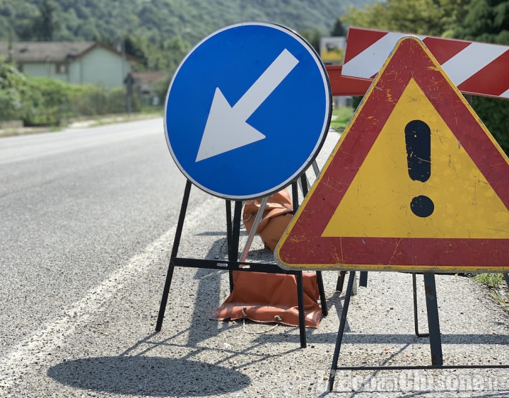 Strada Provinciale 166 della Val Chisone: chiusura dal 19 febbraio al 3 marzo