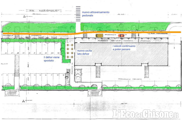 Pista ciclabile di Villar Perosa: il Comitato "Noi di Villar" ripropone al sindaco il suo tracciato alternativo