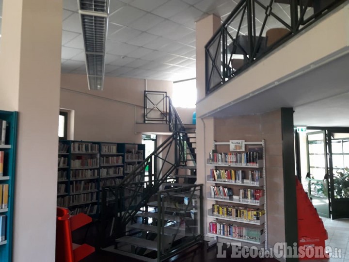Dopo i lavori riapre oggi, 9 aprile, la biblioteca comunale di Villar Perosa