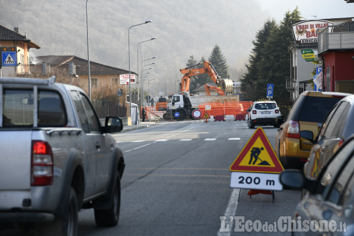 Sp 23: chiusura a Villar Perosa dal 7 al 17 marzo in via Nazionale, zona Tupini