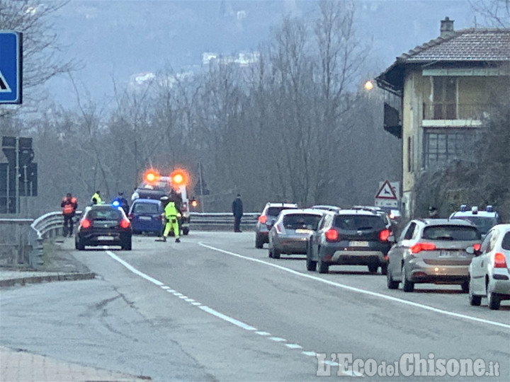 Incidente a Villar Perosa, la testimonianza: «Ho avuto paura, ma è andata bene»