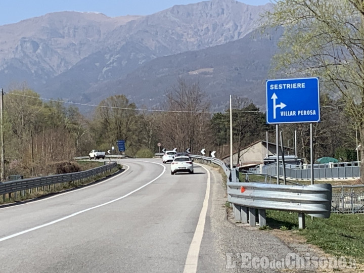 Villar Perosa: tre giorni di chiusura per lo svincolo del bacino in direzione Sestriere