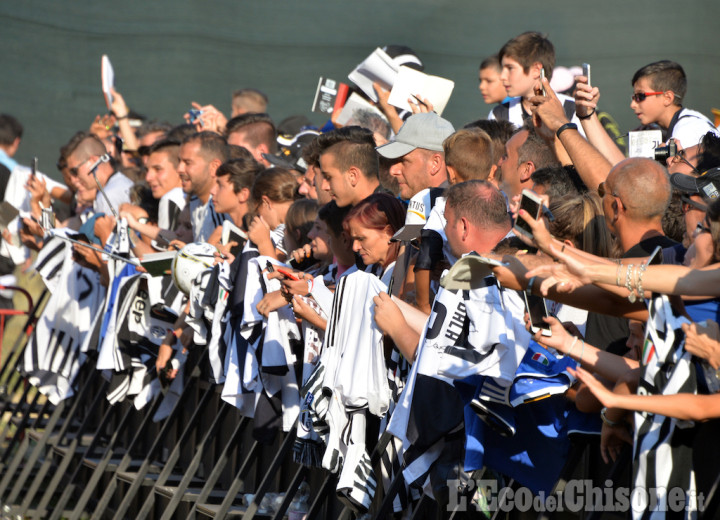 Juventus a Villar Perosa il 14 agosto: maggior libertà di accesso al paese