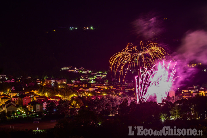 Villar Perosa: il programma della festa con lo spettacolo pirotecnico