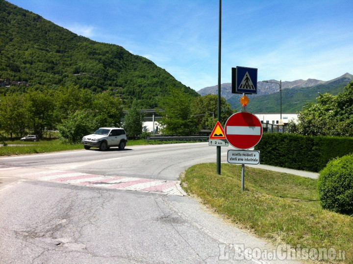 Villar Perosa: riapre la variante alla Sp 23 dopo due mesi di lavori