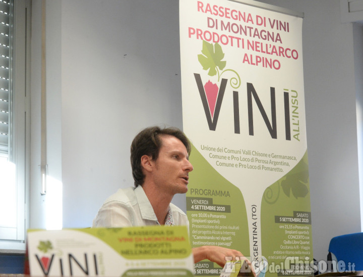 Parte con il convegno di Pomaretto "Vini all'insù". Sabato e domenica mostra mercato a Perosa Argentina