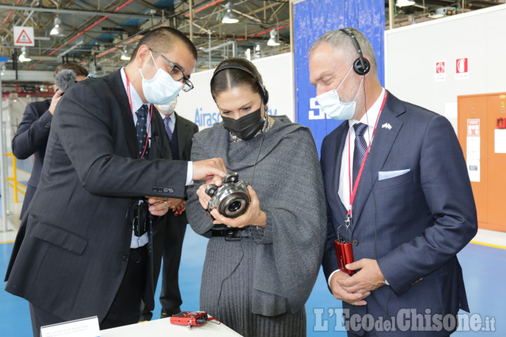 In visita alla Skf di Airasca la principessa Victoria di Svezia