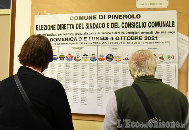 Pinerolo: l'esito del voto lo decidono le liste civiche