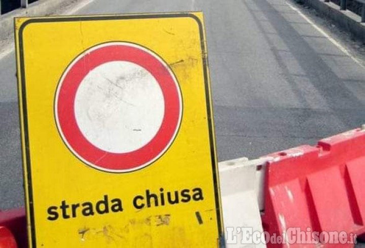 Castagnole: strada chiusa per cedimento