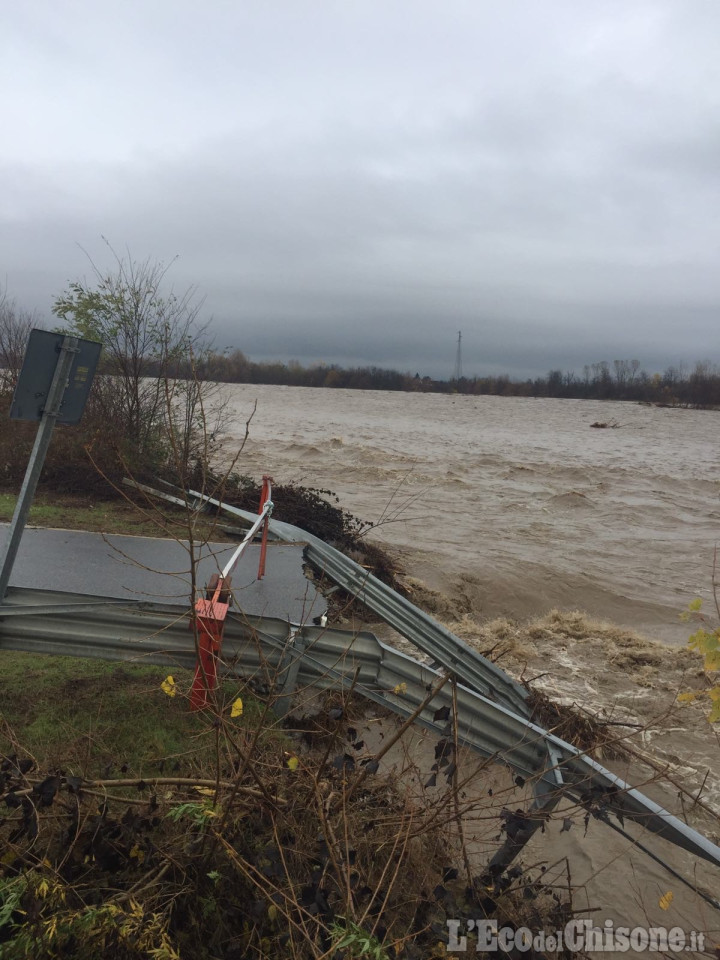 Vigone: riaperta la provinciale con Buriasco, Ponte sul Pellice chiuso fino alle 12