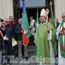 Cavour in festa per la visita dell’arcivescovo Repole