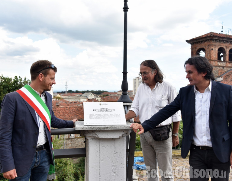Pinerolo,un giardino nel ricordo di Ettore Serafino 