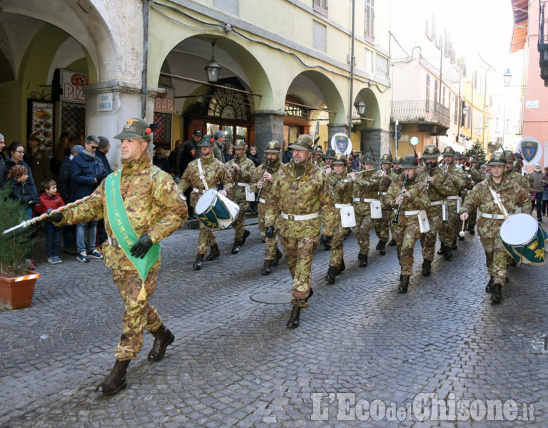 Pinerolo: la Fanfara  Alpina Taurinense 