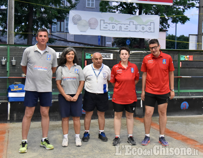 Pinerolo al Veloce Club, gara di bocce