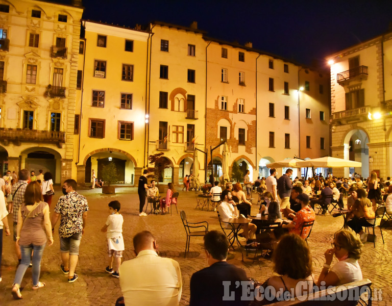 Pinerolo la notte dei Dehors