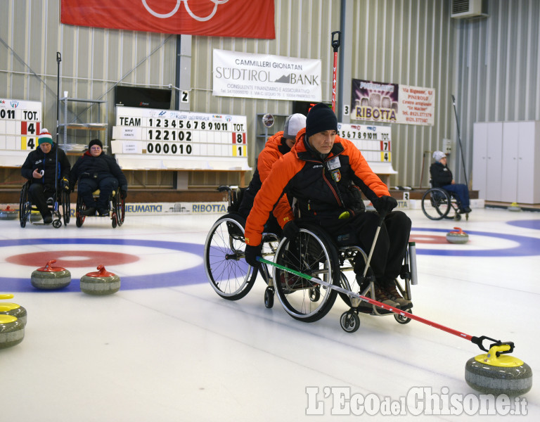 Pinerolo:Campionato Italiano di Curling in carrozzina 