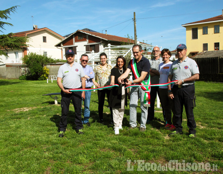 Piobesi: inaugurato il nuovo parco fitness