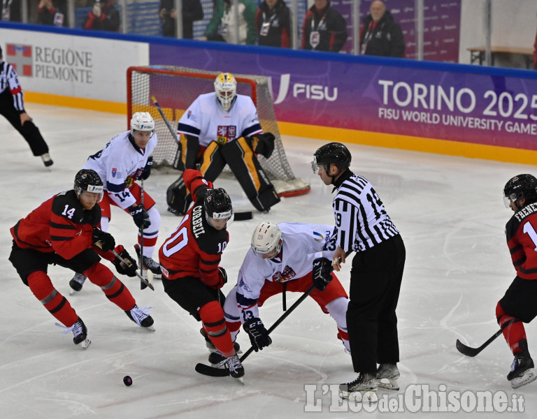 Universiadi:Hockey Czech Republic vs Canada 