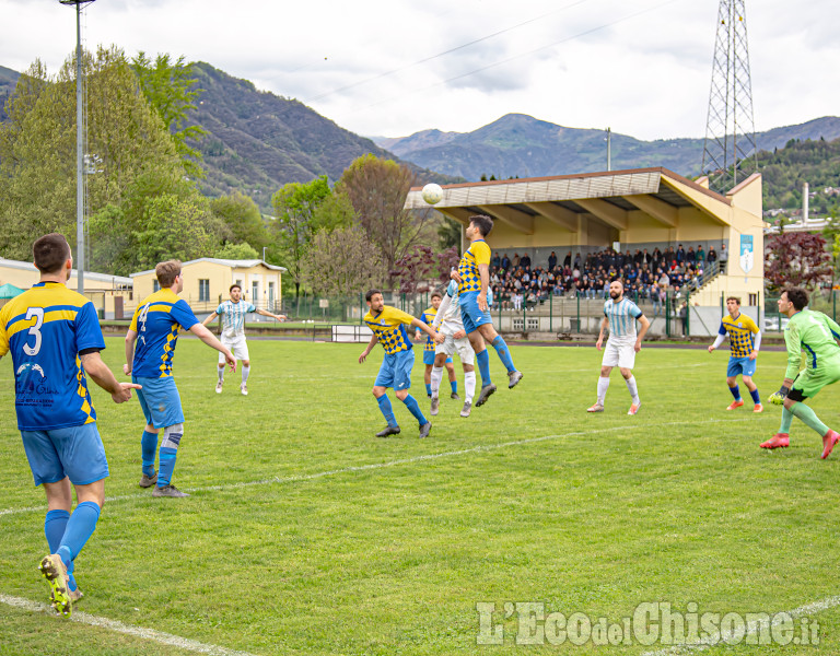 Calcio Prima categoria: Bricherasio, pari e play-out