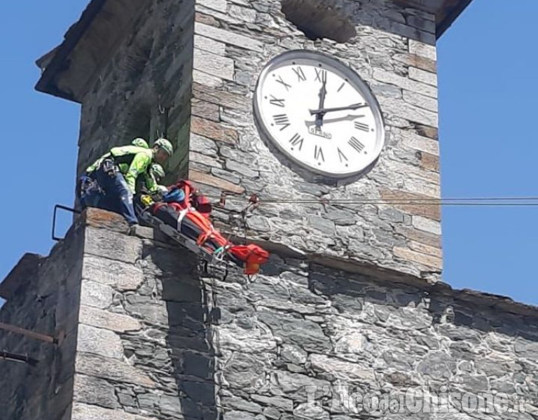 Fenestrelle: soccorso sui muri della fortezza nella giornata "Èvviva AslTO3"
