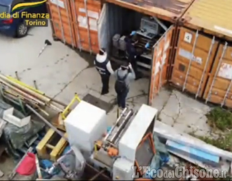 Nichelino: rifiuti liquidi nocivi nei capannoni, Delgrosso sotto sequestro