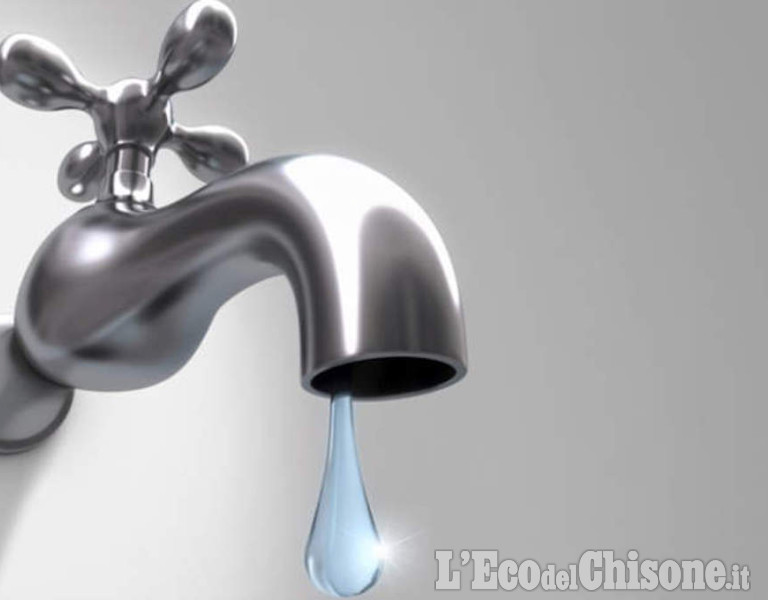 Villar Perosa: interruzione dell'acqua potabile dalle 22 alle 4