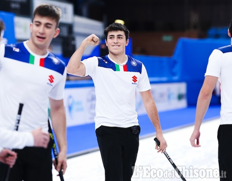 Curling, Italia dei pinerolesi già semifinalista ai mondiali junior di Cortina