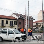 Nichelino, cavi tranciati sulla ferrovia e lavori in corso