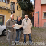 Pinerolo : sopralluogo degli organizzatori del Giro D&#039;Italia 2016