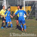 Calcio 2ª categori: Aurorarinascita Piossasco-S. Pietro V.L. 2-3