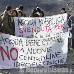 Manifestazione no centraline a Villar Pellice
