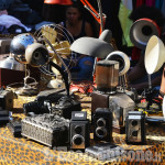 Pinerolo: Bel tempo sul mercatino delle pulci