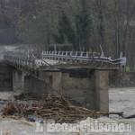 Sanfront, il ponte crollato e i danni