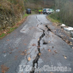 Talucco, due cedimenti del sedime stradale