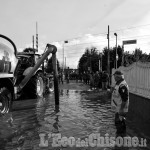 Il racconto dell&#039;alluvione di Candiolo in bianco e nero