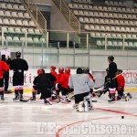 Pinerolo: Allenamento della Hockey Valpeagle