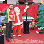 Frossasco: Il Mago e Babbo Natale in piazza