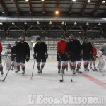 Primo allenamento per la Valpeagle di Hockey