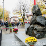 Piobesi: inaugurazione del nuovo monumento ai Caduti di piazza Primo Maggio