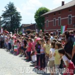 Giro d&#039;Italia a Revello: il passaggio dei corridori