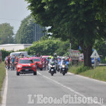 Giro d&#039;Italia 2019: la partenza della tappa Pinerolo-Ceresole Reale