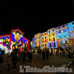 Pinerolo si accende di luce per Natale